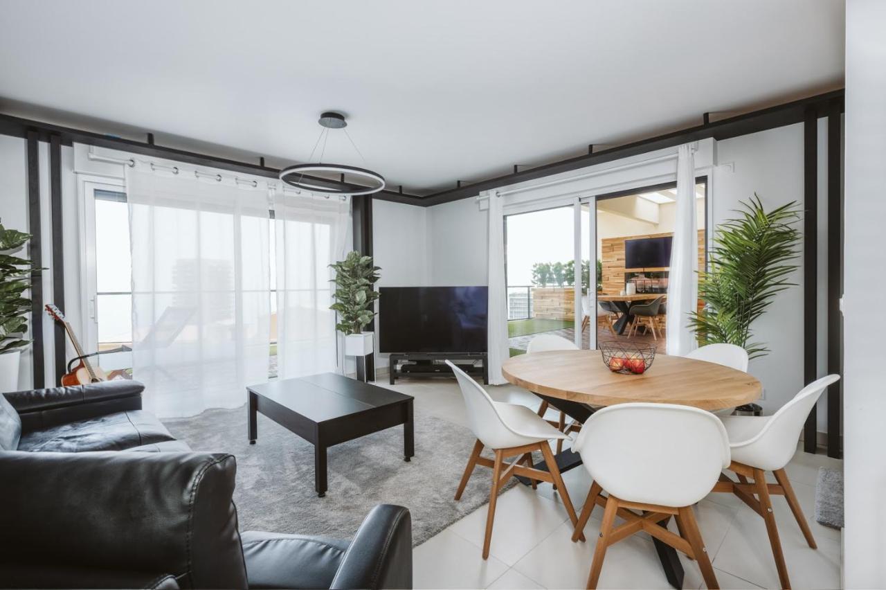 Apartamento Monaco view, pool, garage, 100 m2 terrace Beausoleil Exterior foto