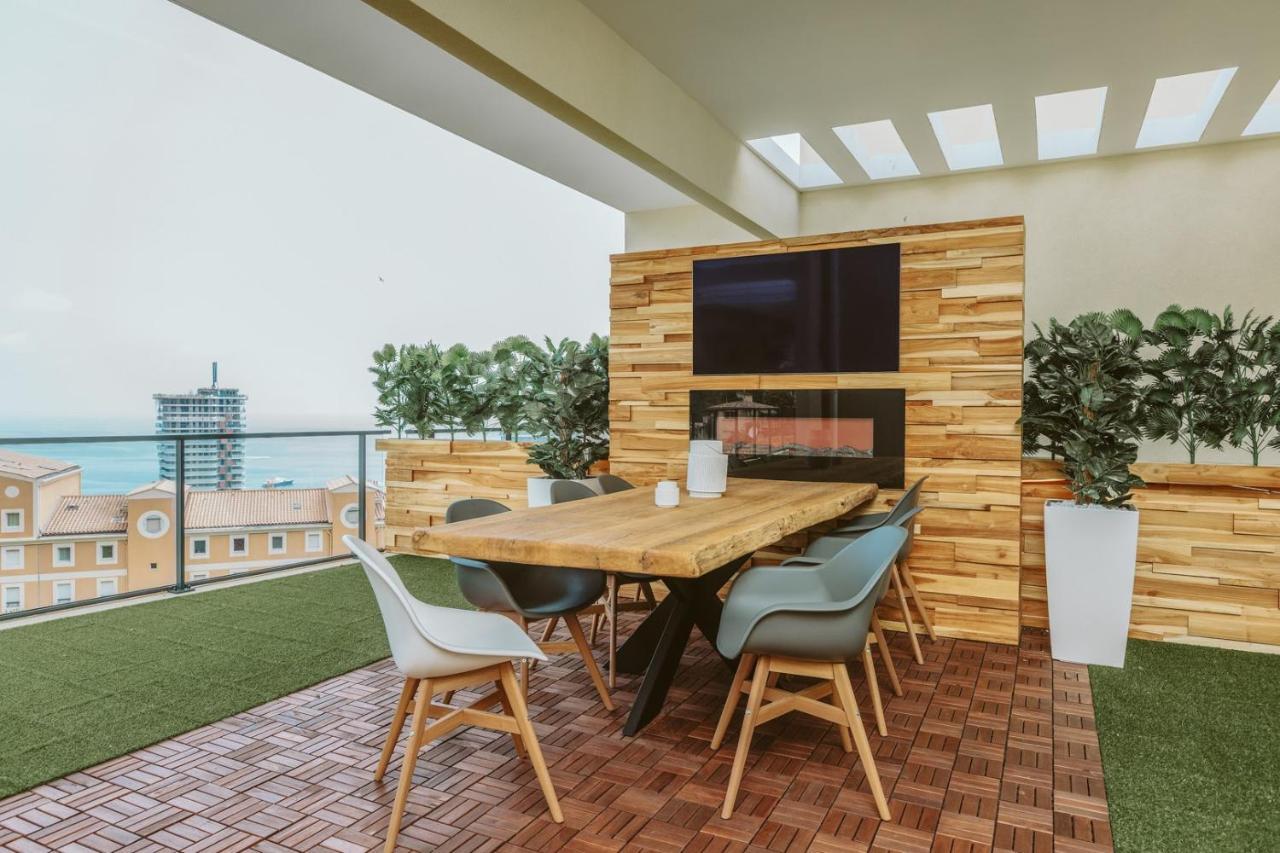 Apartamento Monaco view, pool, garage, 100 m2 terrace Beausoleil Exterior foto