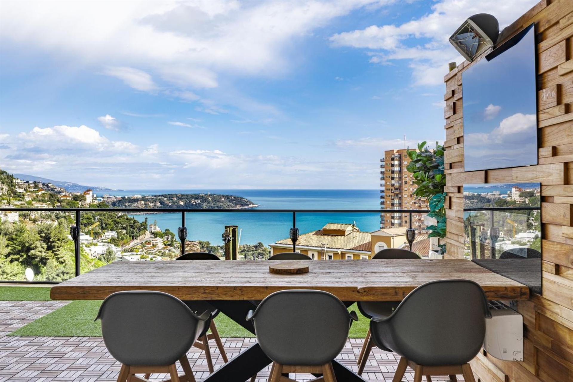 Apartamento Monaco view, pool, garage, 100 m2 terrace Beausoleil Exterior foto