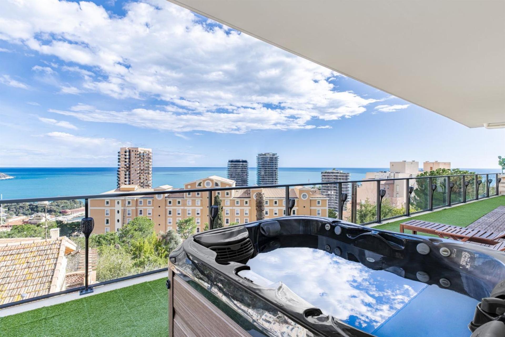 Apartamento Monaco view, pool, garage, 100 m2 terrace Beausoleil Exterior foto