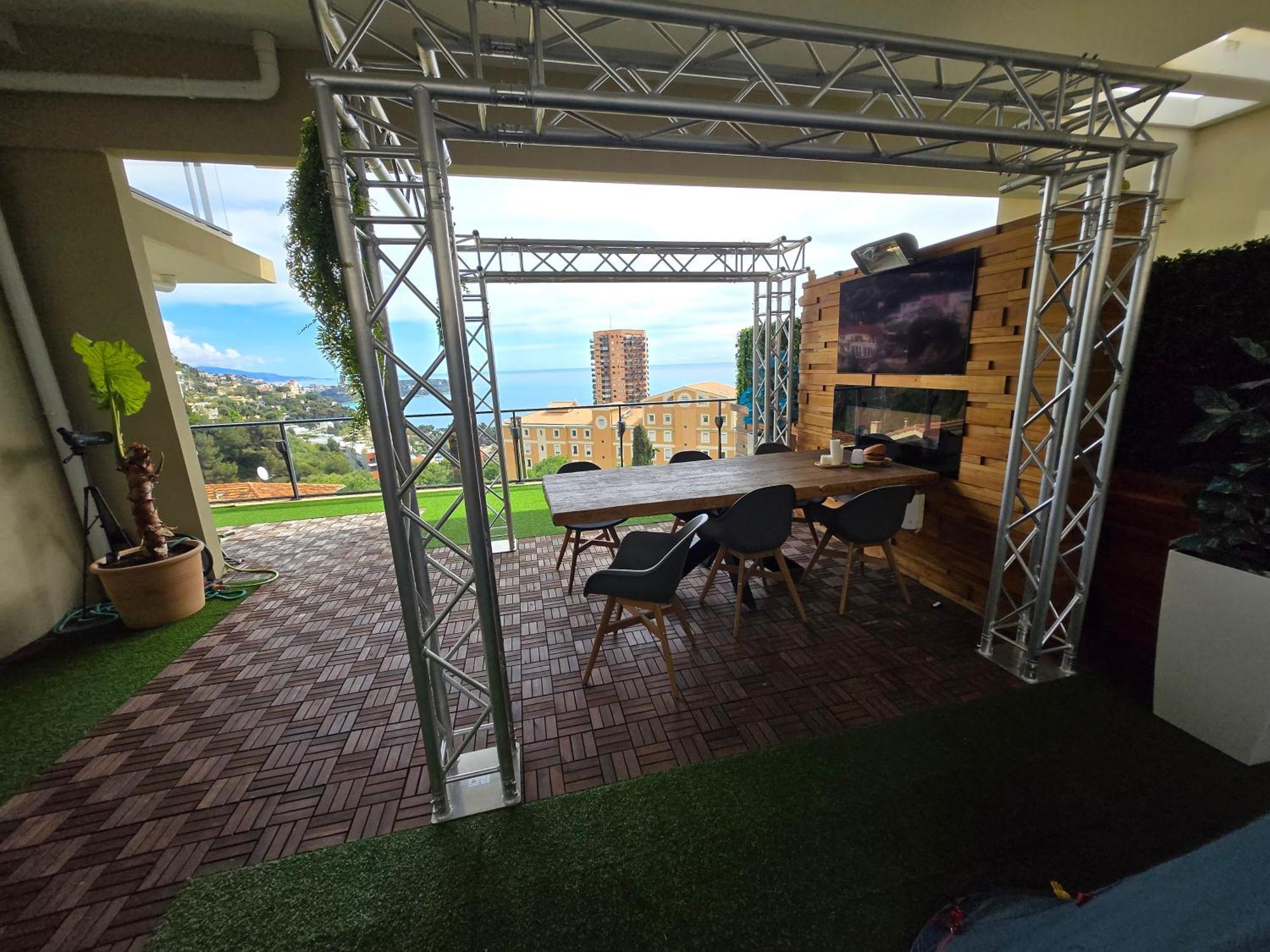 Apartamento Monaco view, pool, garage, 100 m2 terrace Beausoleil Exterior foto